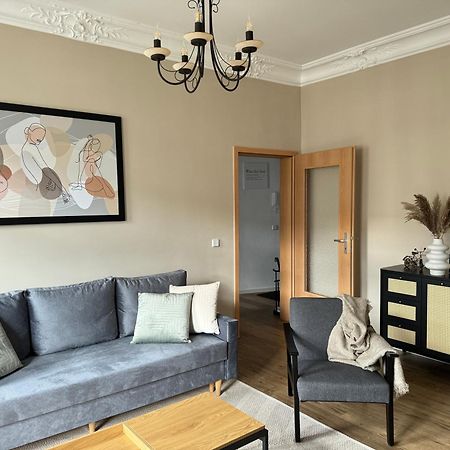 Stylisches Appartement Im Jugendstil-Viertel Chemnitz Zewnętrze zdjęcie
