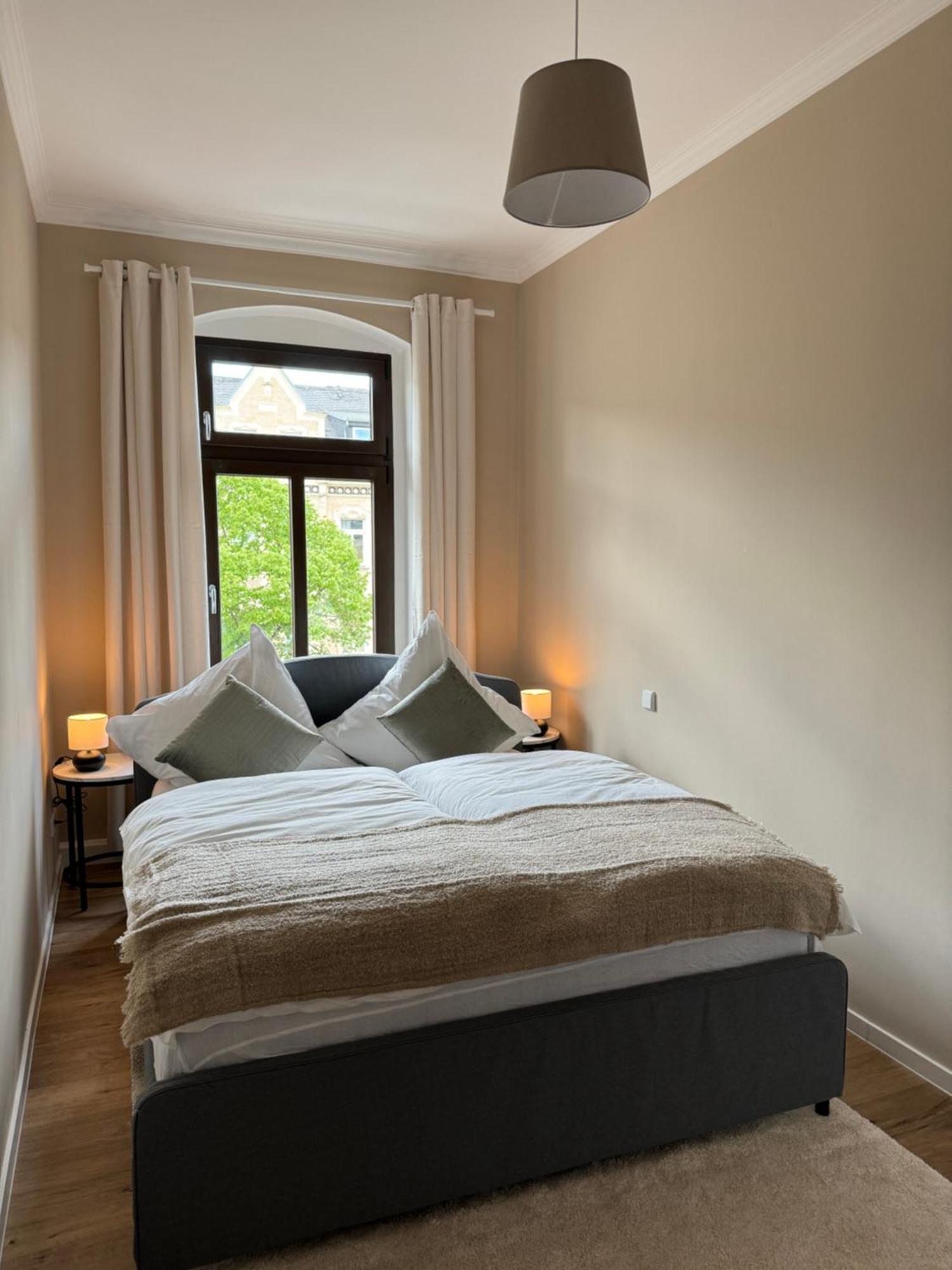 Stylisches Appartement Im Jugendstil-Viertel Chemnitz Zewnętrze zdjęcie